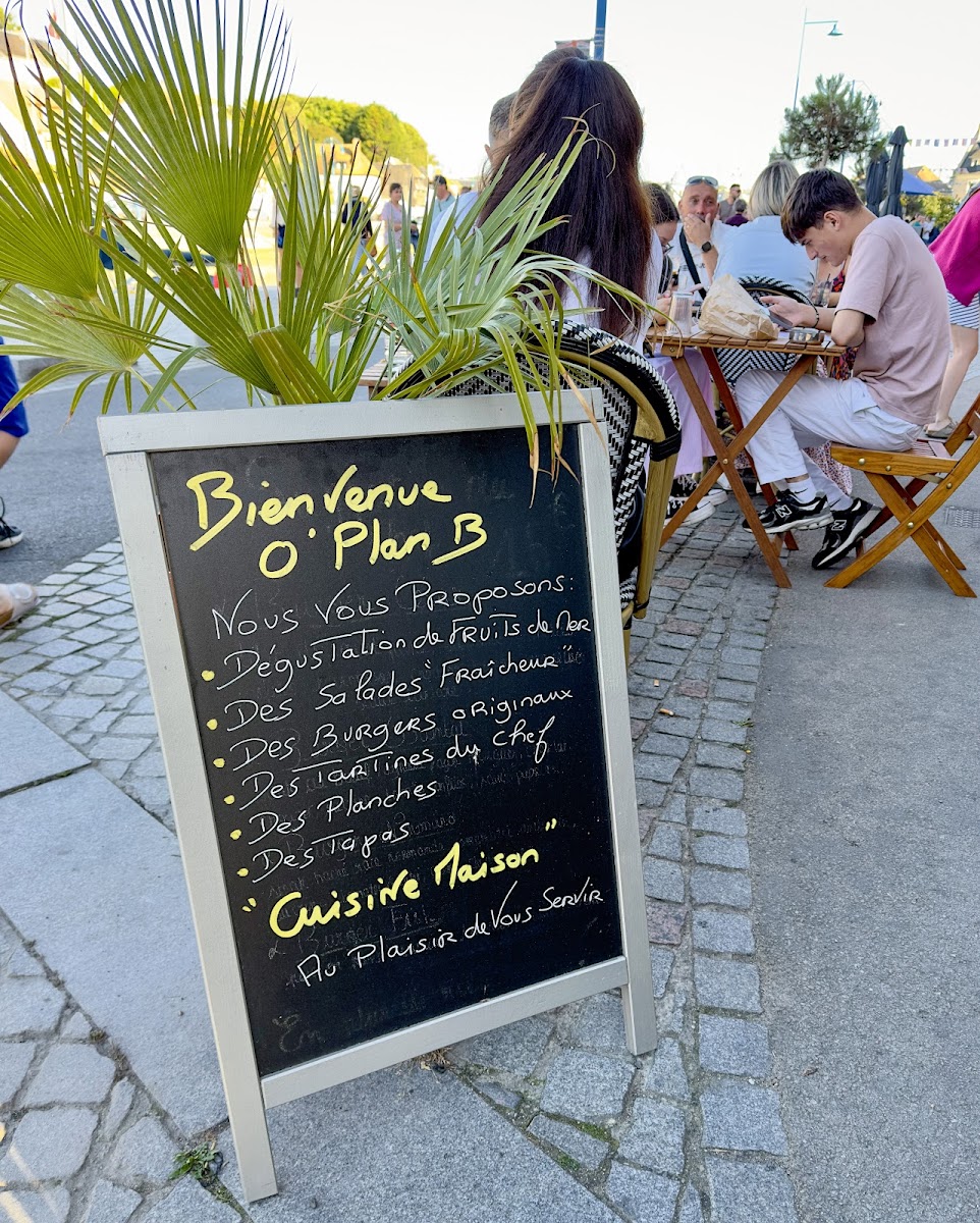 Menu O'plan B By 6.3-8