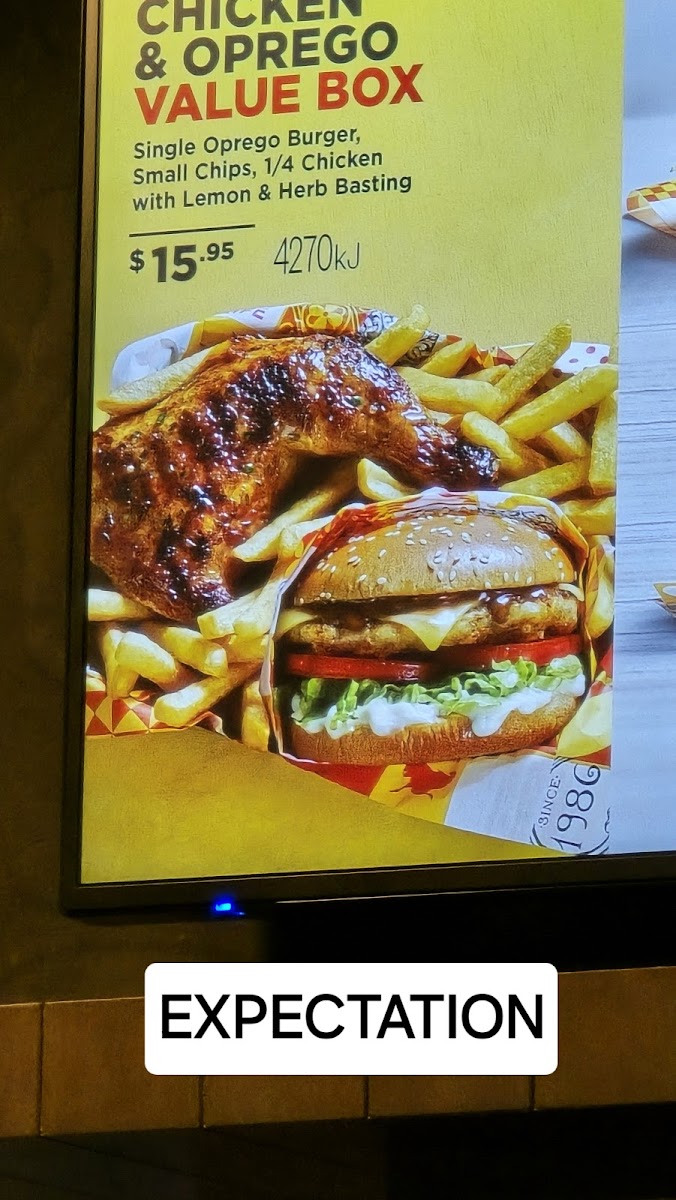 Menu Oporto Altona North Drive Thru-1