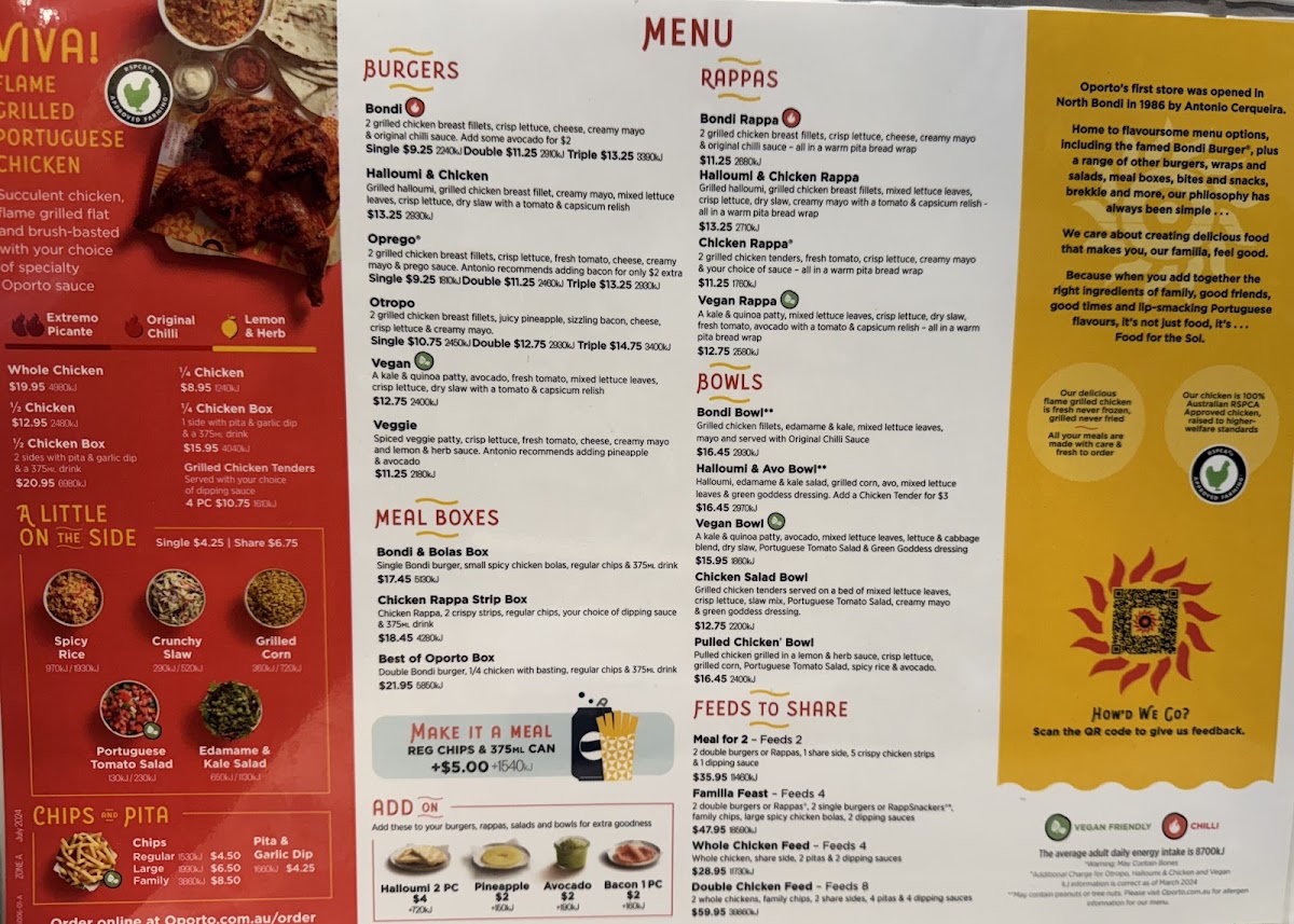 Menu Oporto - The Barracks-1
