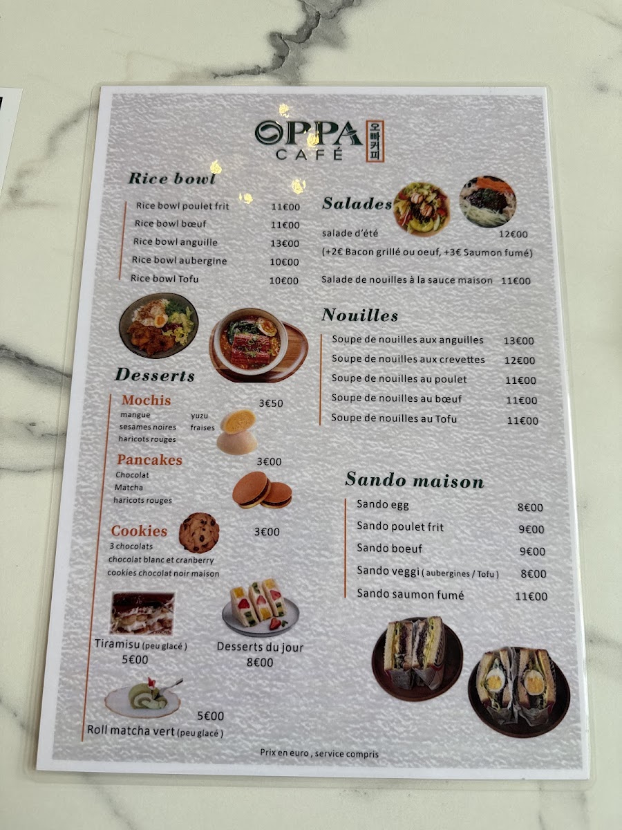 Menu Oppa Café-2