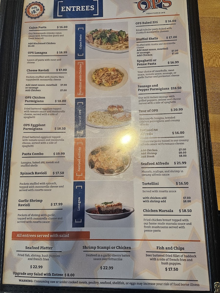 Menu Ops Pizza Kitchen & Cafe-1