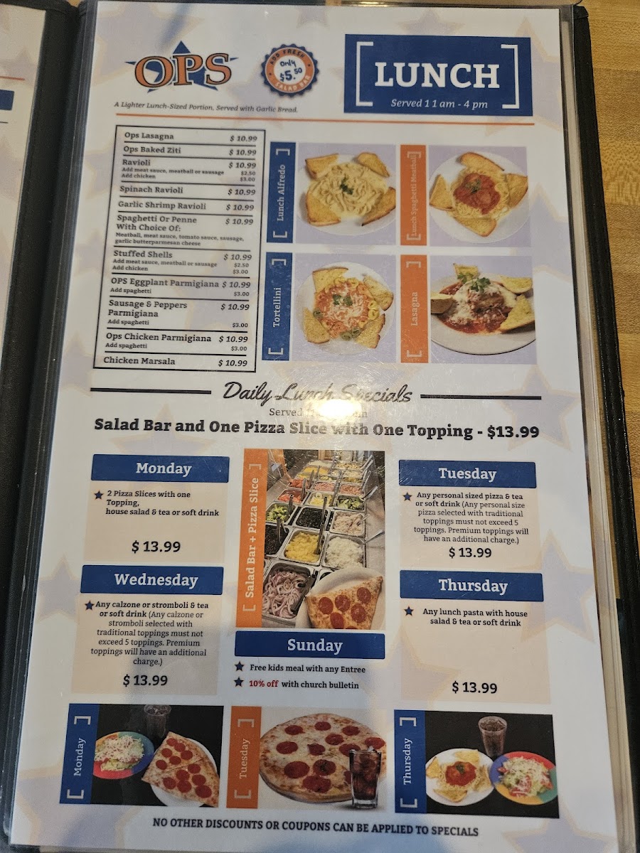 Menu Ops Pizza Kitchen & Cafe-2