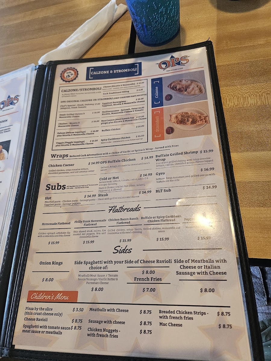 Menu Ops Pizza Kitchen & Cafe-3