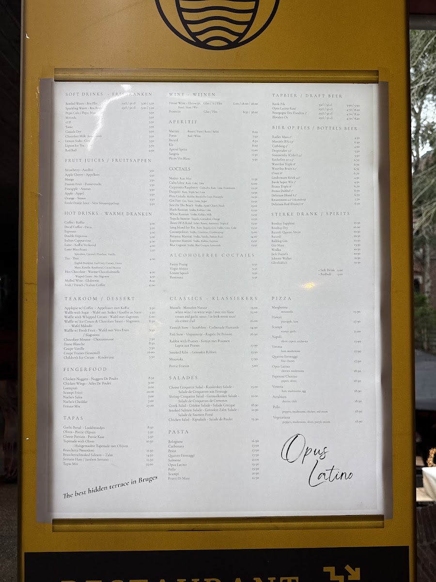 Menu Opus Latino-1