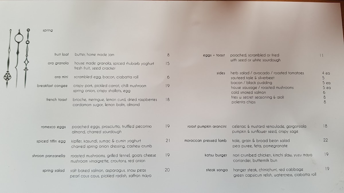 Menu Ora Kew-5