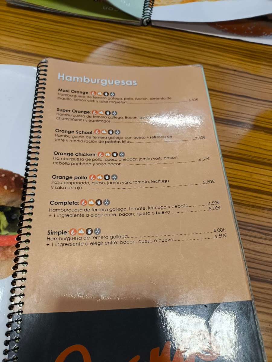 Menu Orange-5
