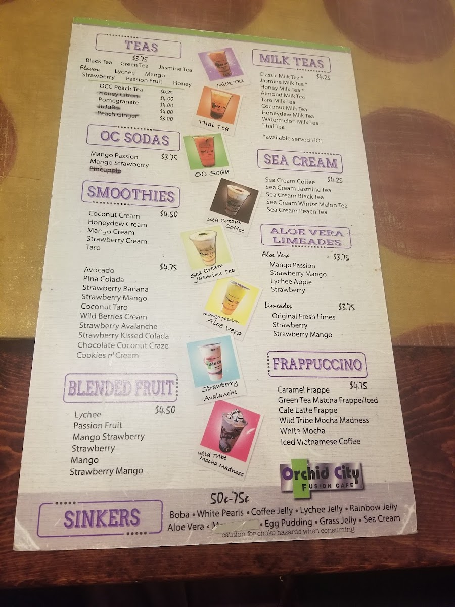 Menu Orchid City Fusion Cafe-4