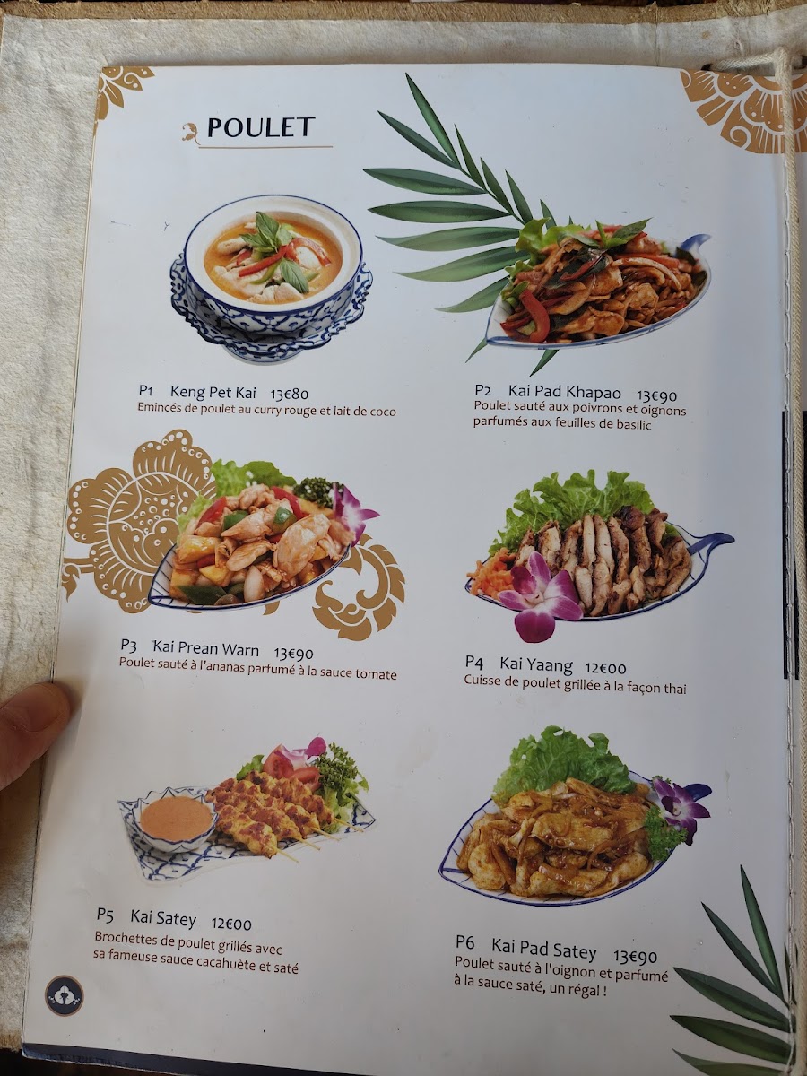 Menu Orchid Thaï-10