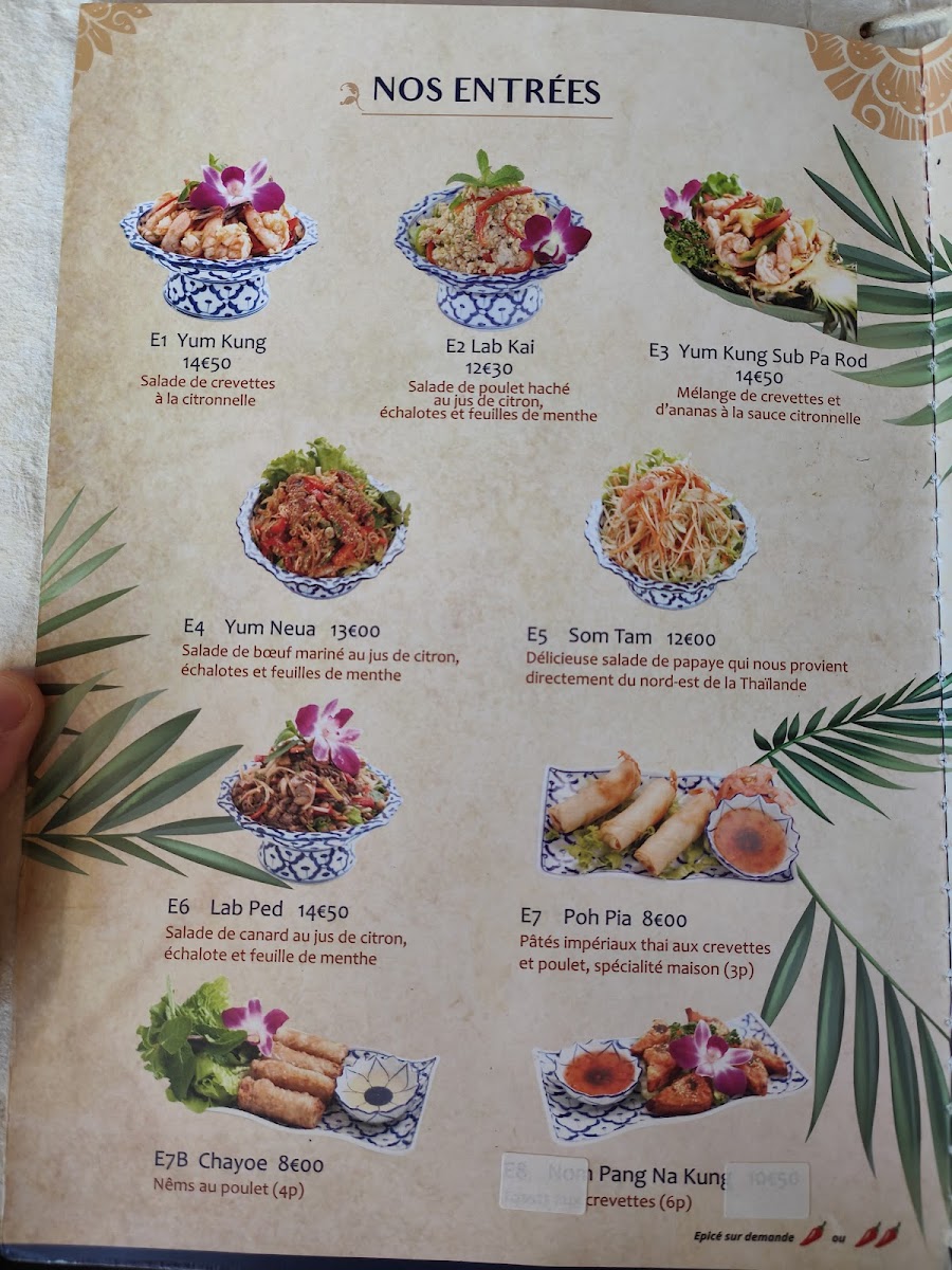 Menu Orchid Thaï-6