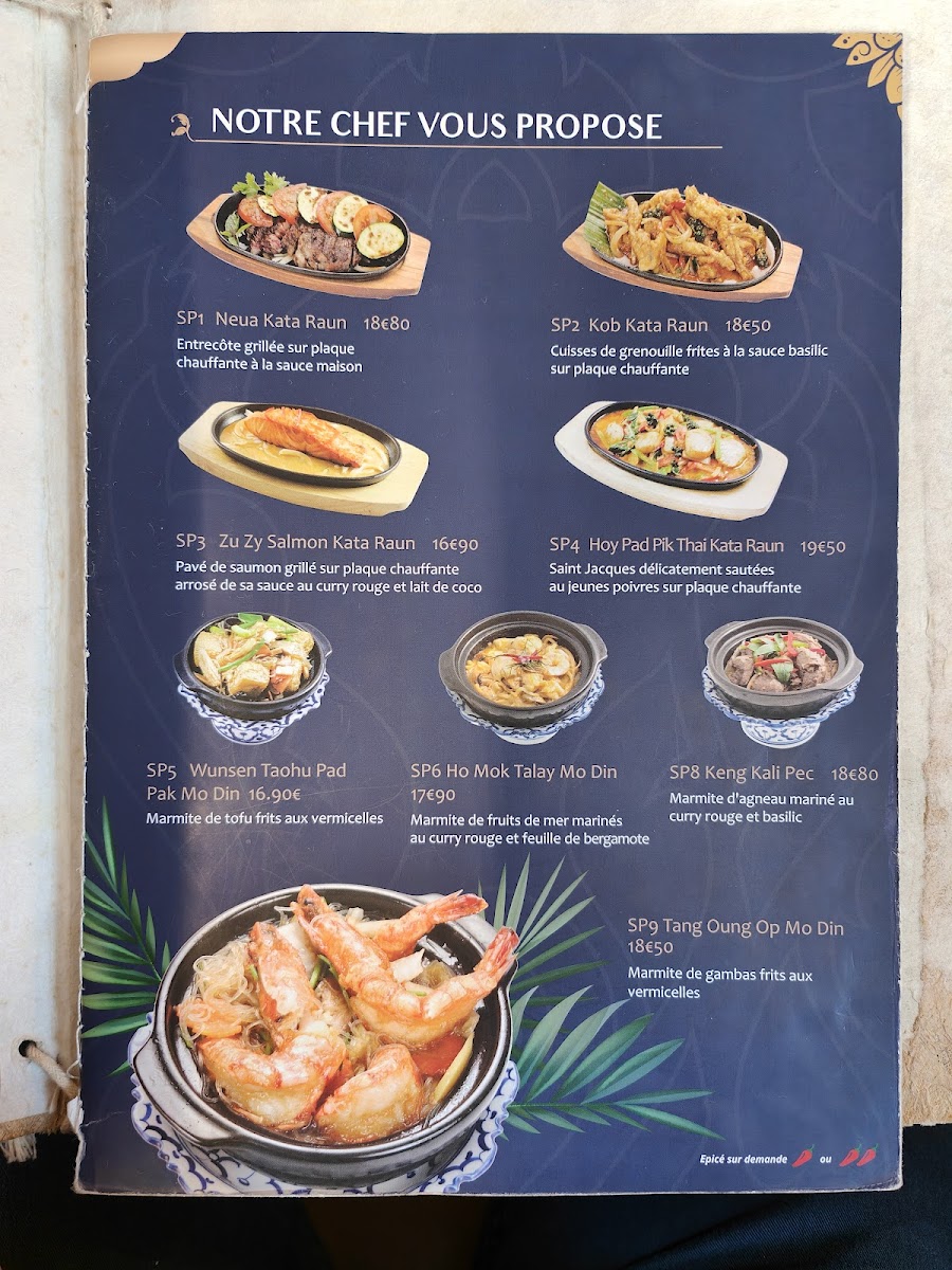 Menu Orchid Thaï-8