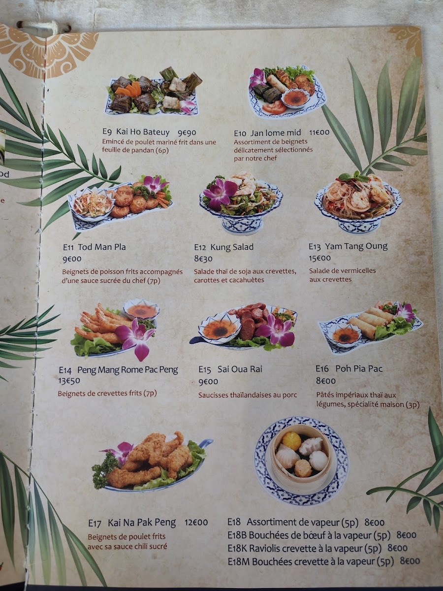 Menu Orchid Thaï-9