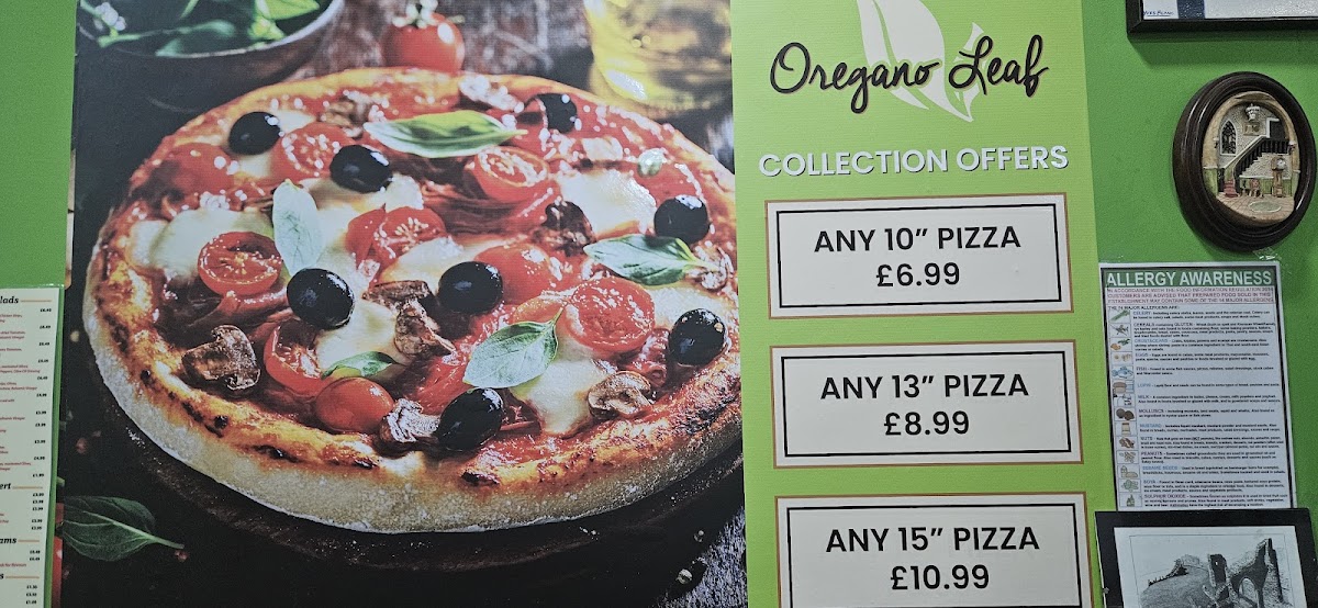 Menu Oregano Leaf Pizzeria-2