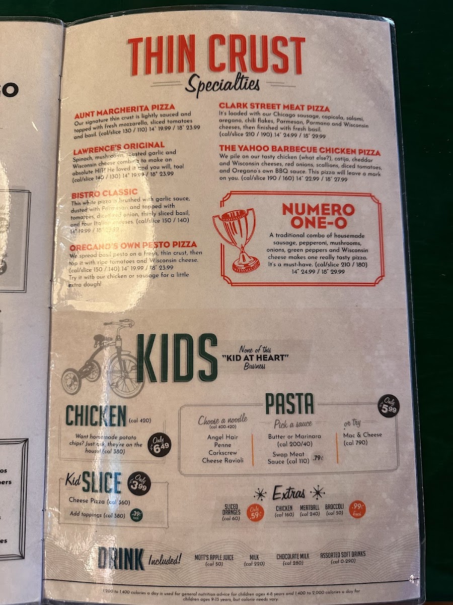 Menu Oregano's-6