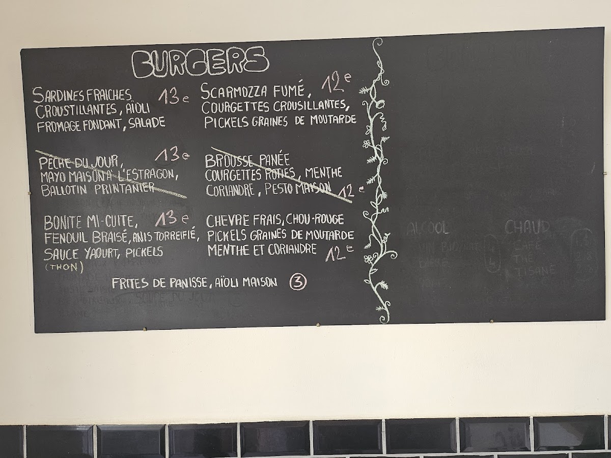 Menu Organic Burger House-1