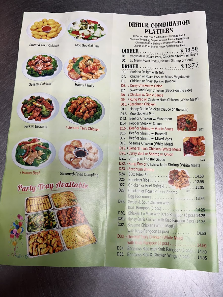Menu Orient Garden Chinese Restaurant-5