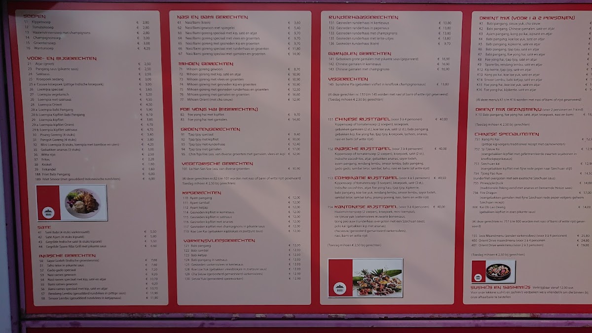 Menu Orient Plaza-8