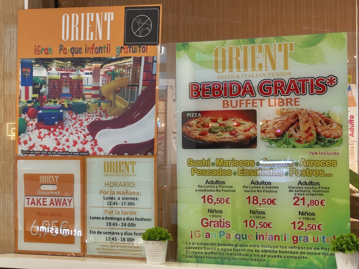 Menu Orient-1