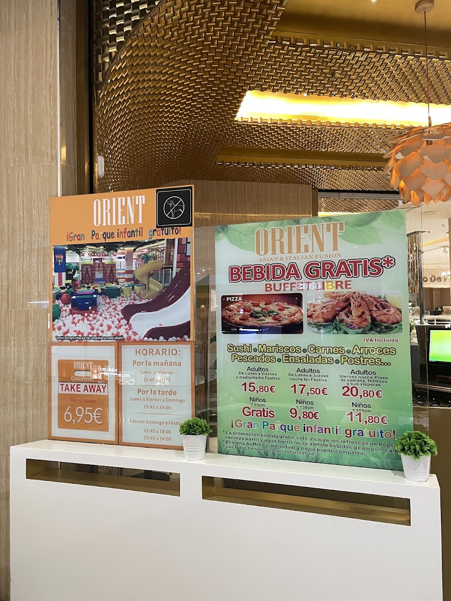 Menu Orient-3