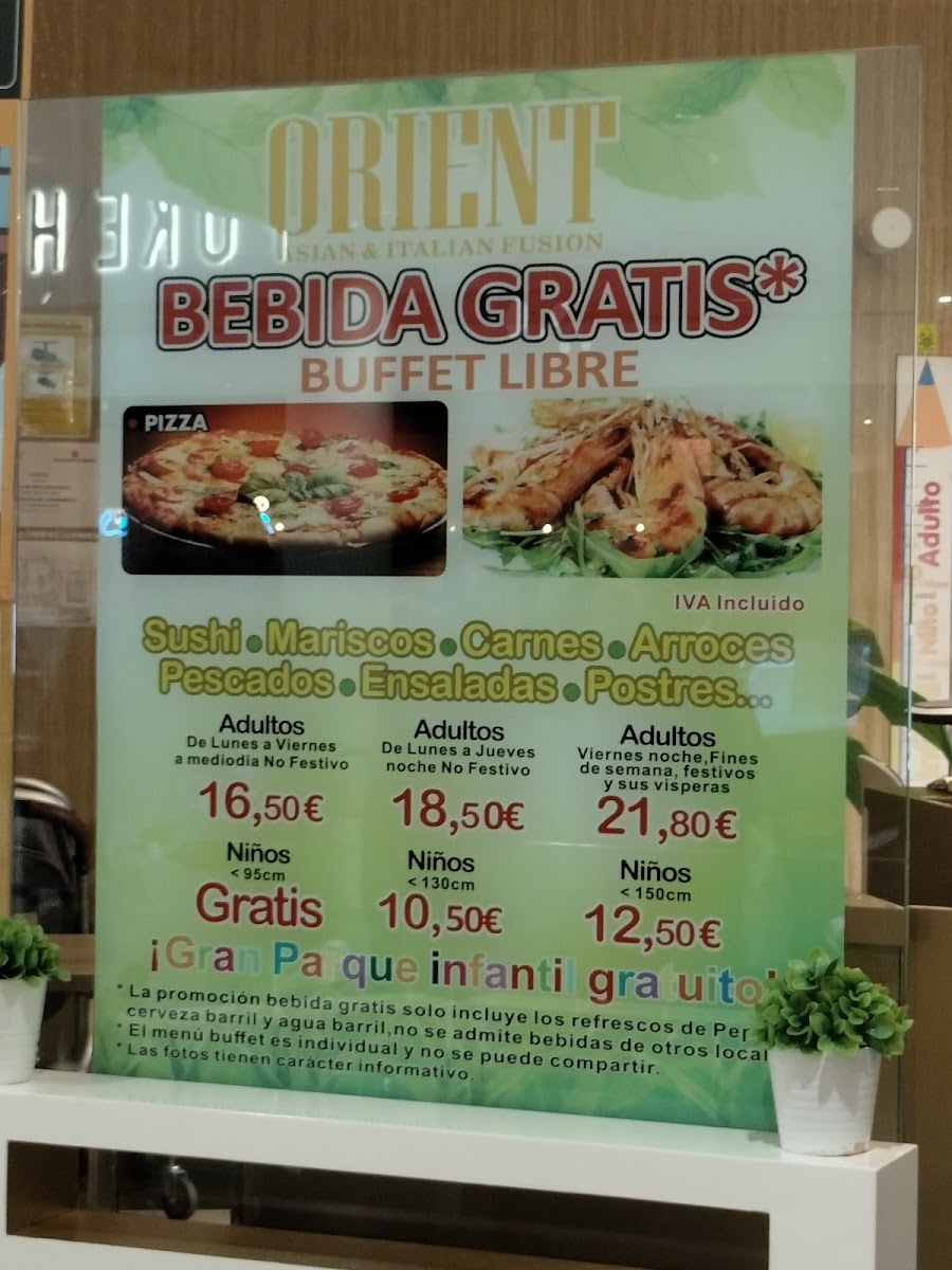 Menu Orient-4