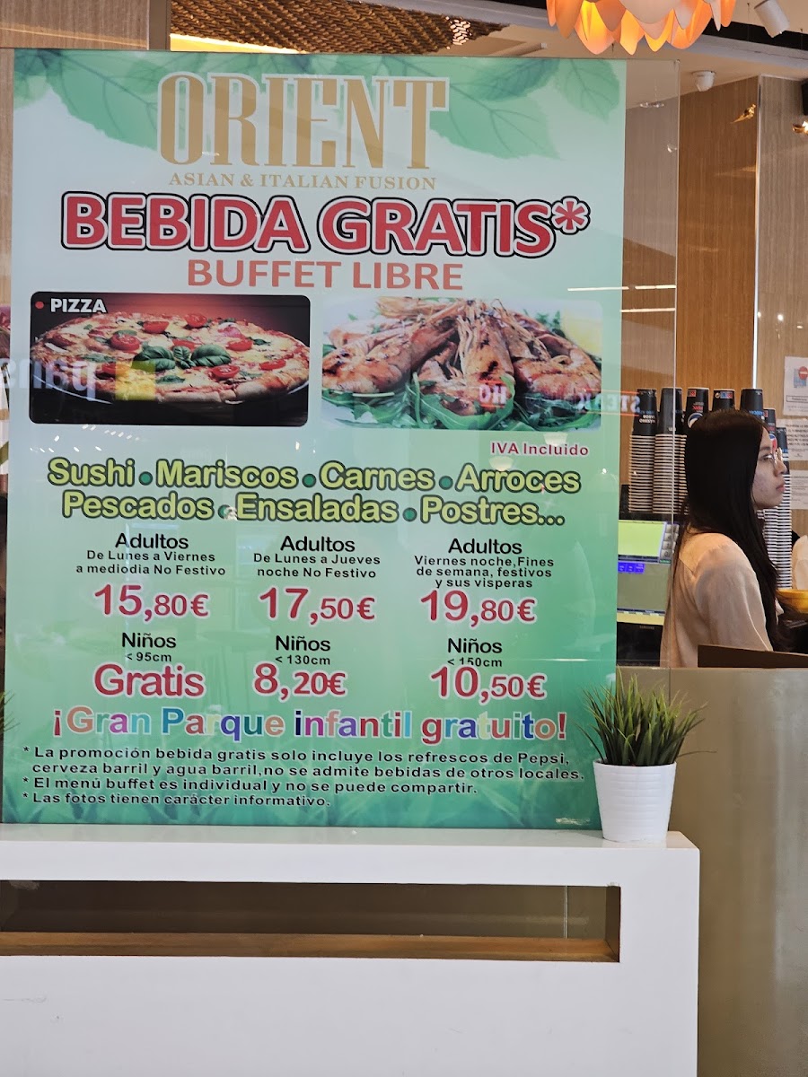 Menu Orient-5