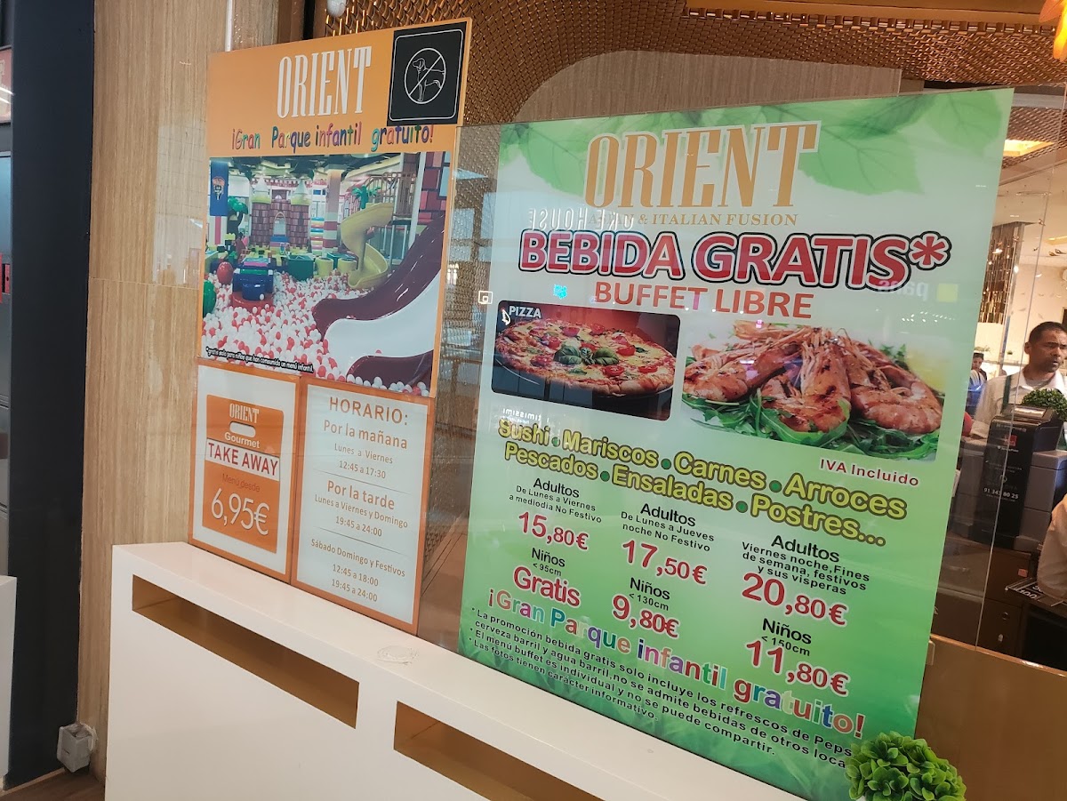 Menu Orient-6