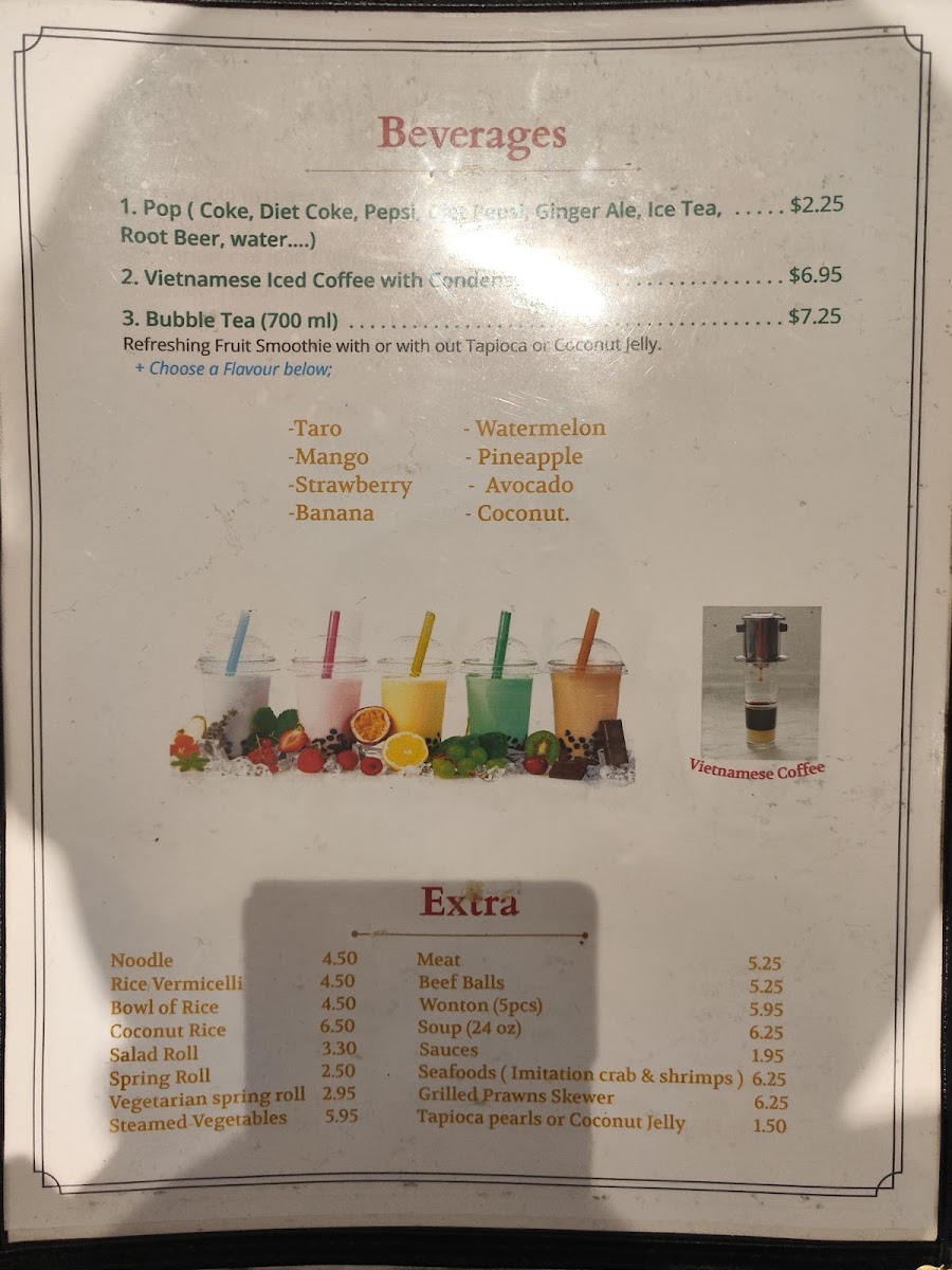 Menu Oriental Grill Vietnamese Cuisine-7