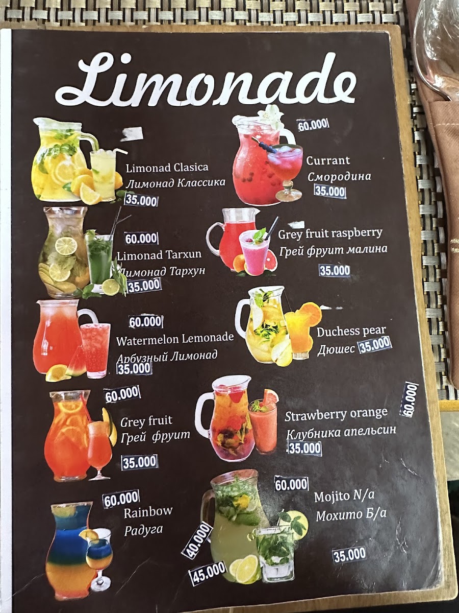 Menu Oriental Tea House-1