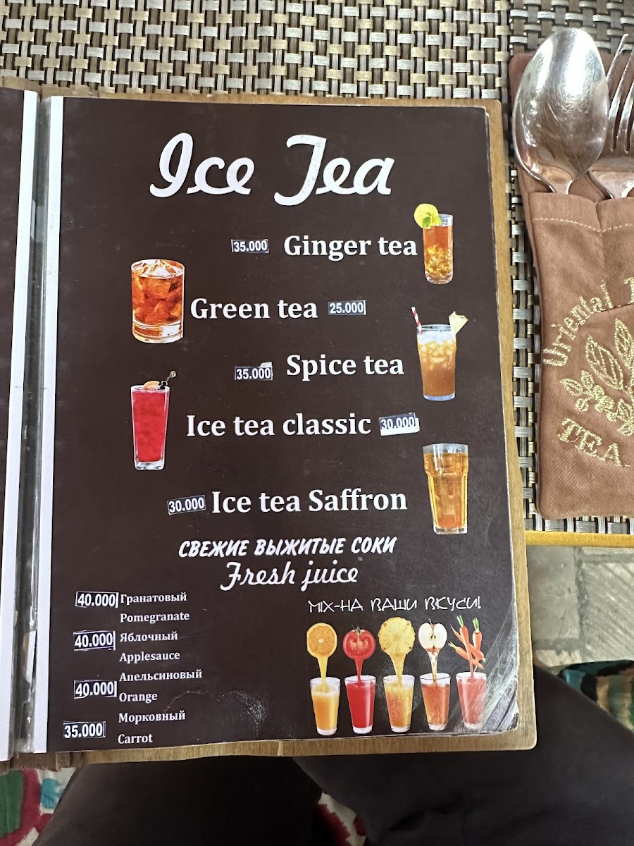 Menu Oriental Tea House-5
