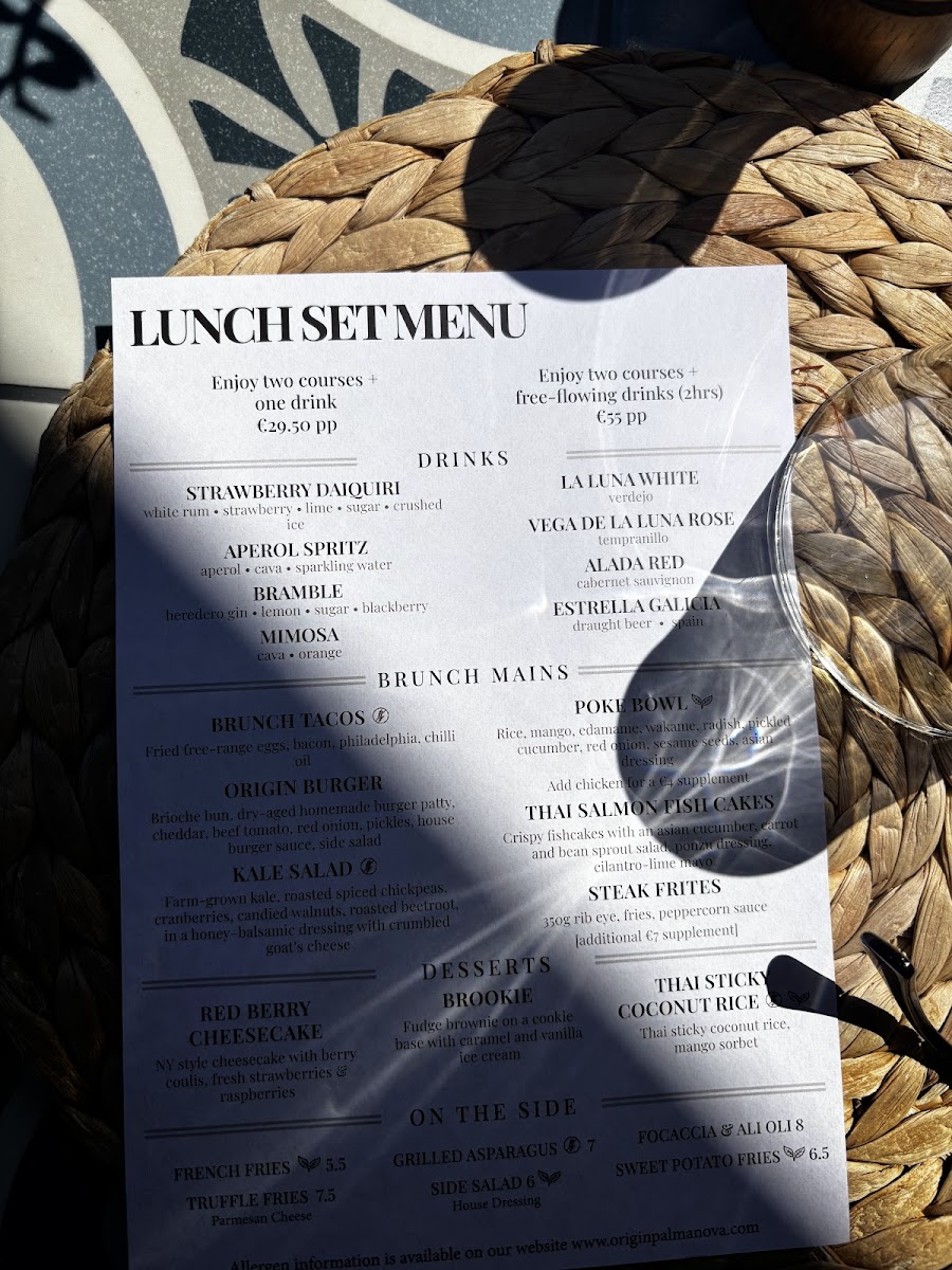 Menu Origin Palmanova-2