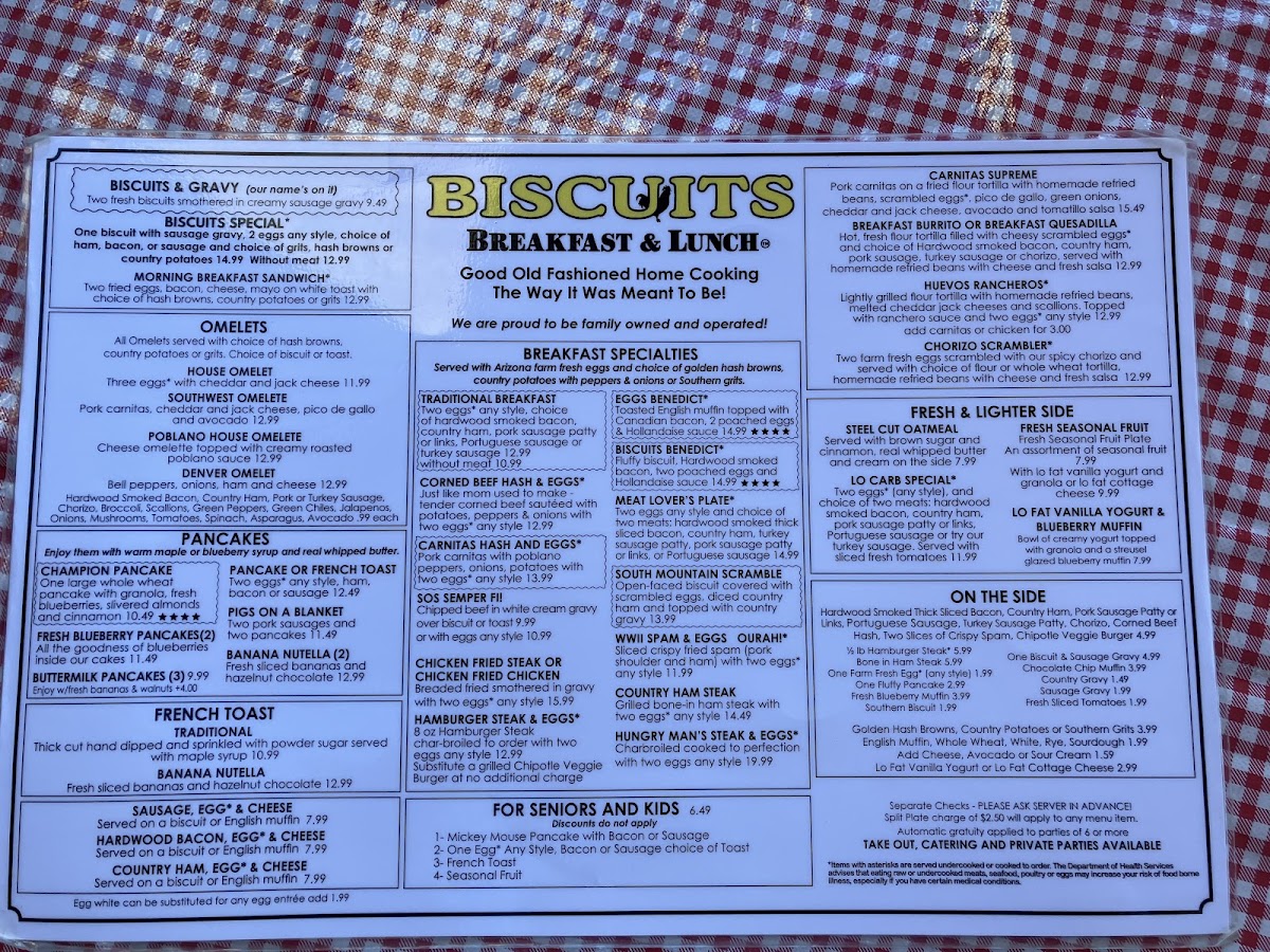 Menu Original Biscuits Restaurant-2