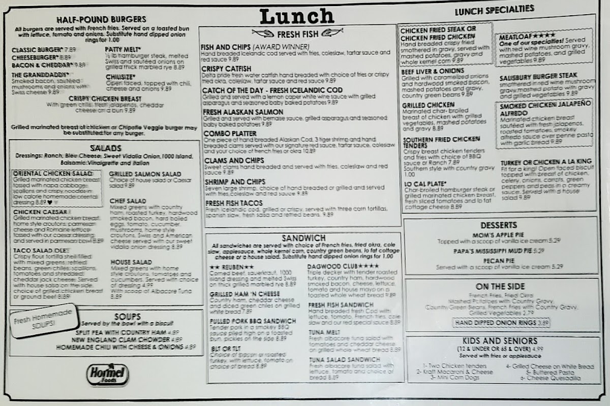 Menu Original Biscuits Restaurant-5