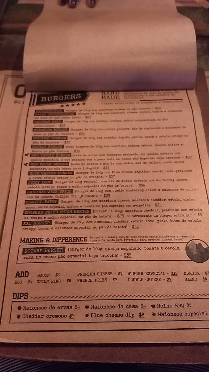 Menu Original Co. Burger & Steak-9