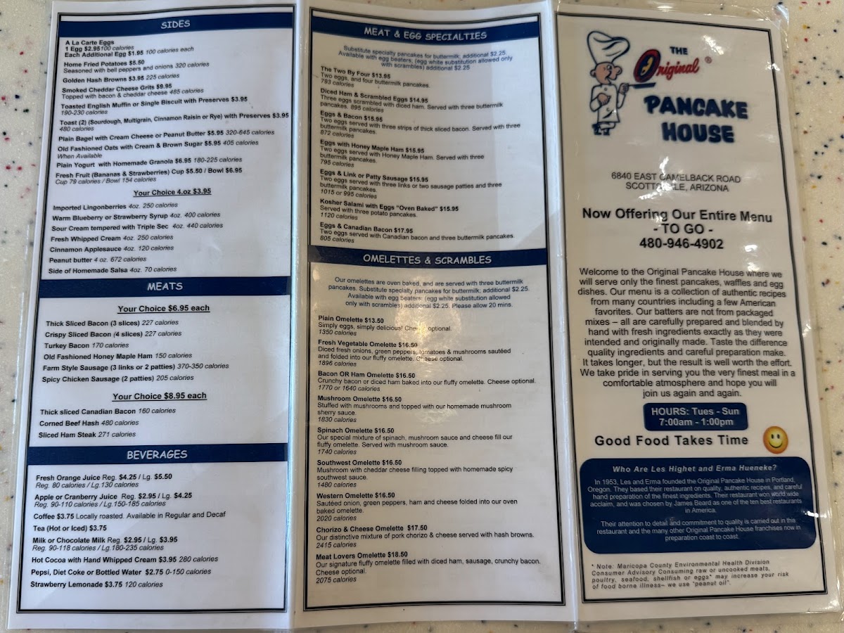 Menu Original Pancake House-2