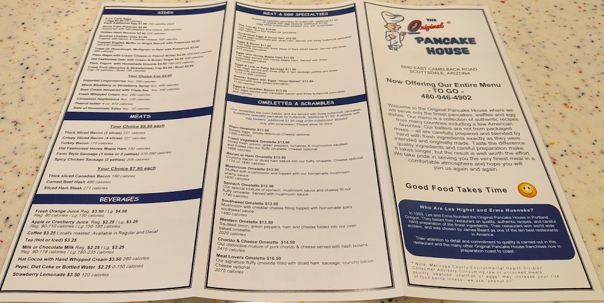Menu Original Pancake House-7