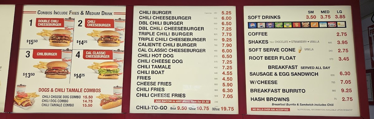 Original Tommy's Menu-3