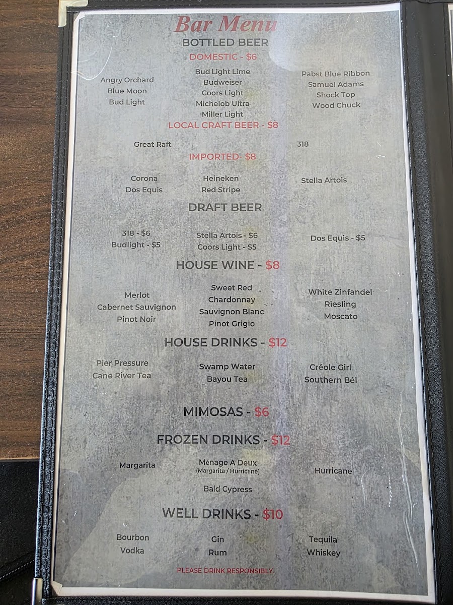 Menu Orlandeaux's Café-2