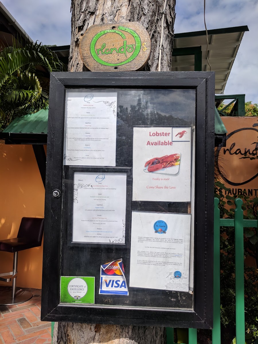 Menu Orlando's Restaurant & Bar-6
