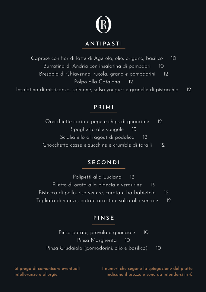 Menu Oro Restaurant-2