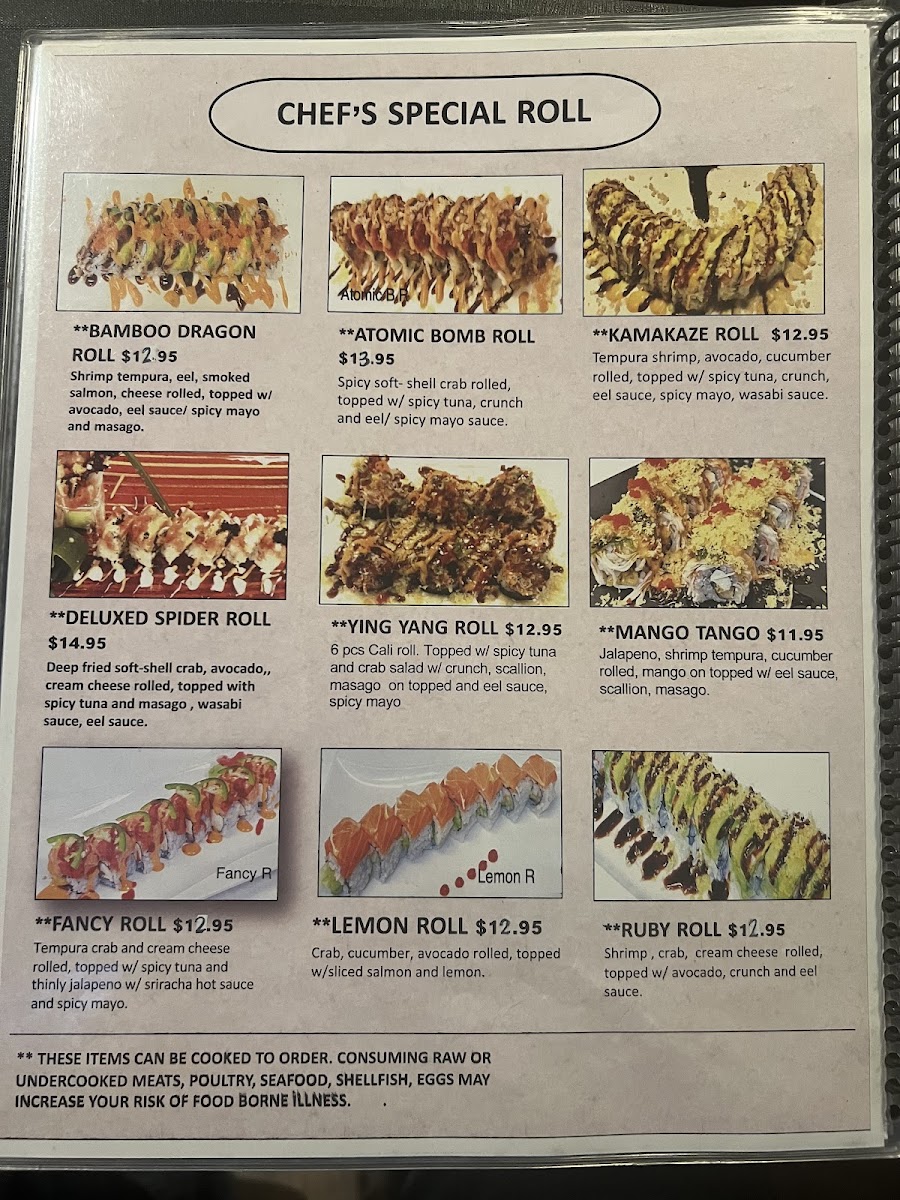 Menu Osaka Hartselle-4