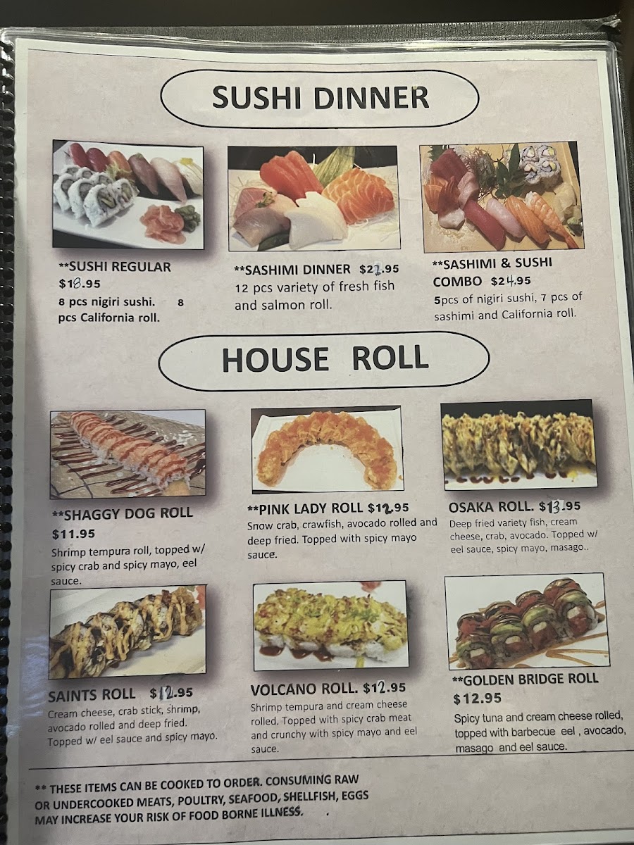 Menu Osaka Hartselle-5