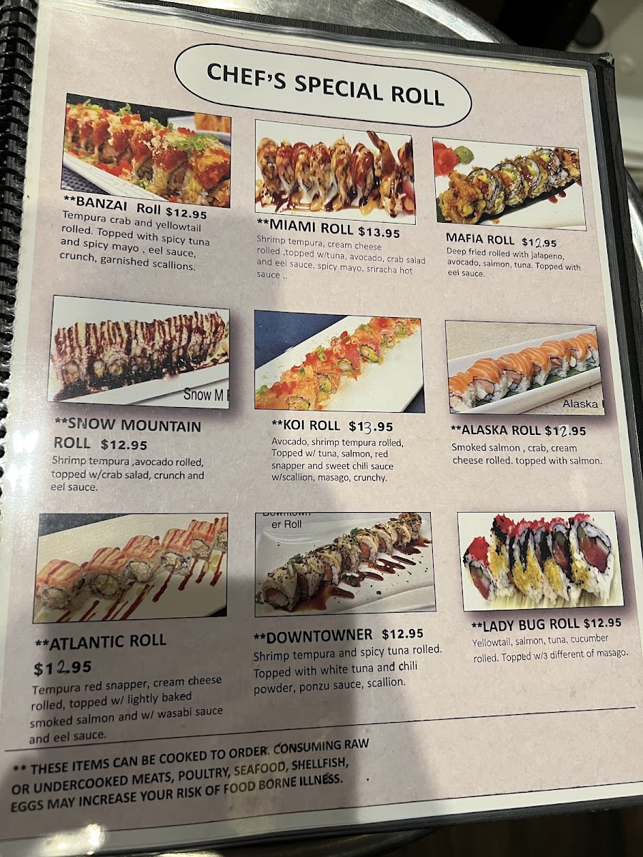 Menu Osaka Hartselle-9