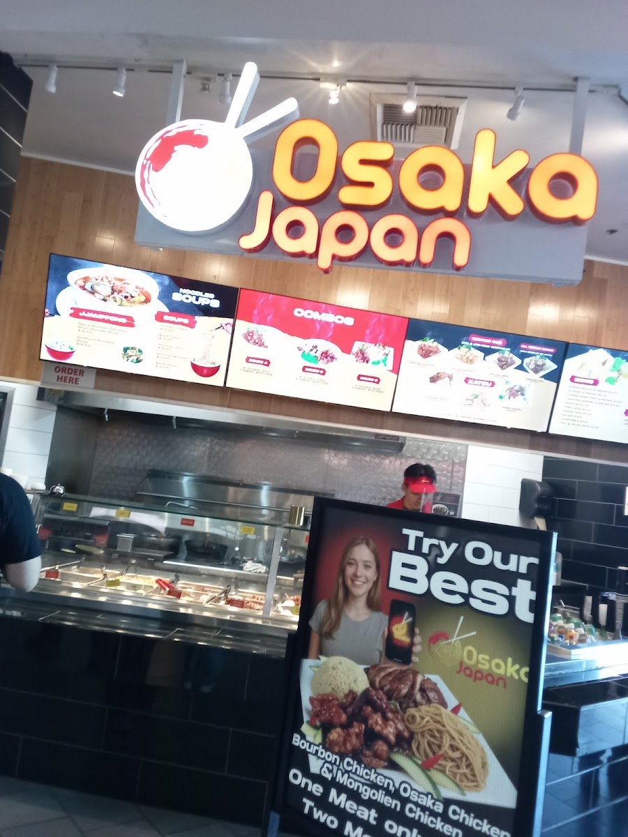 Menu Osaka Japan-1