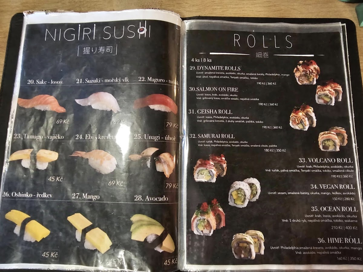 Menu Ósaka Restaurace-1