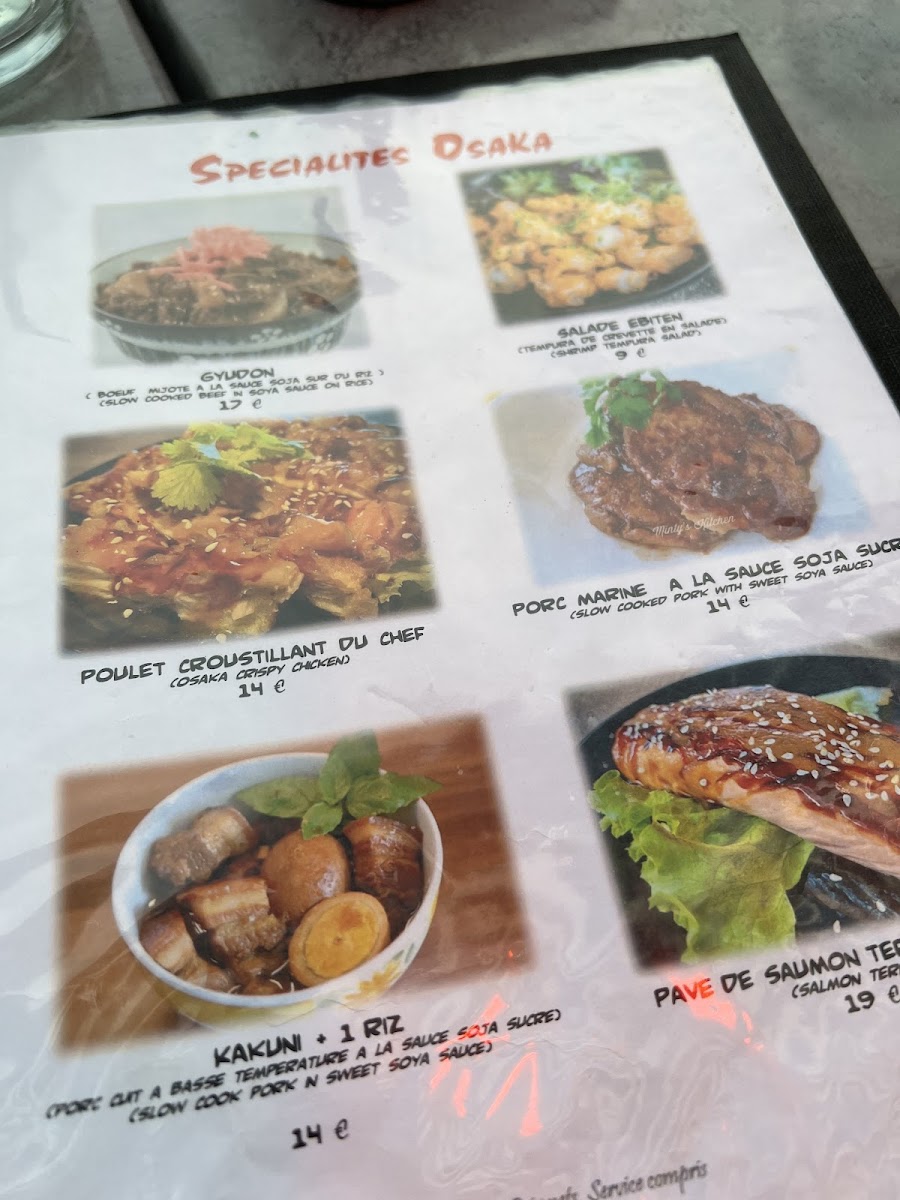 Menu Osaka-4