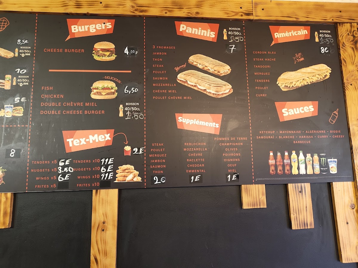 Menu O'seven 7-1