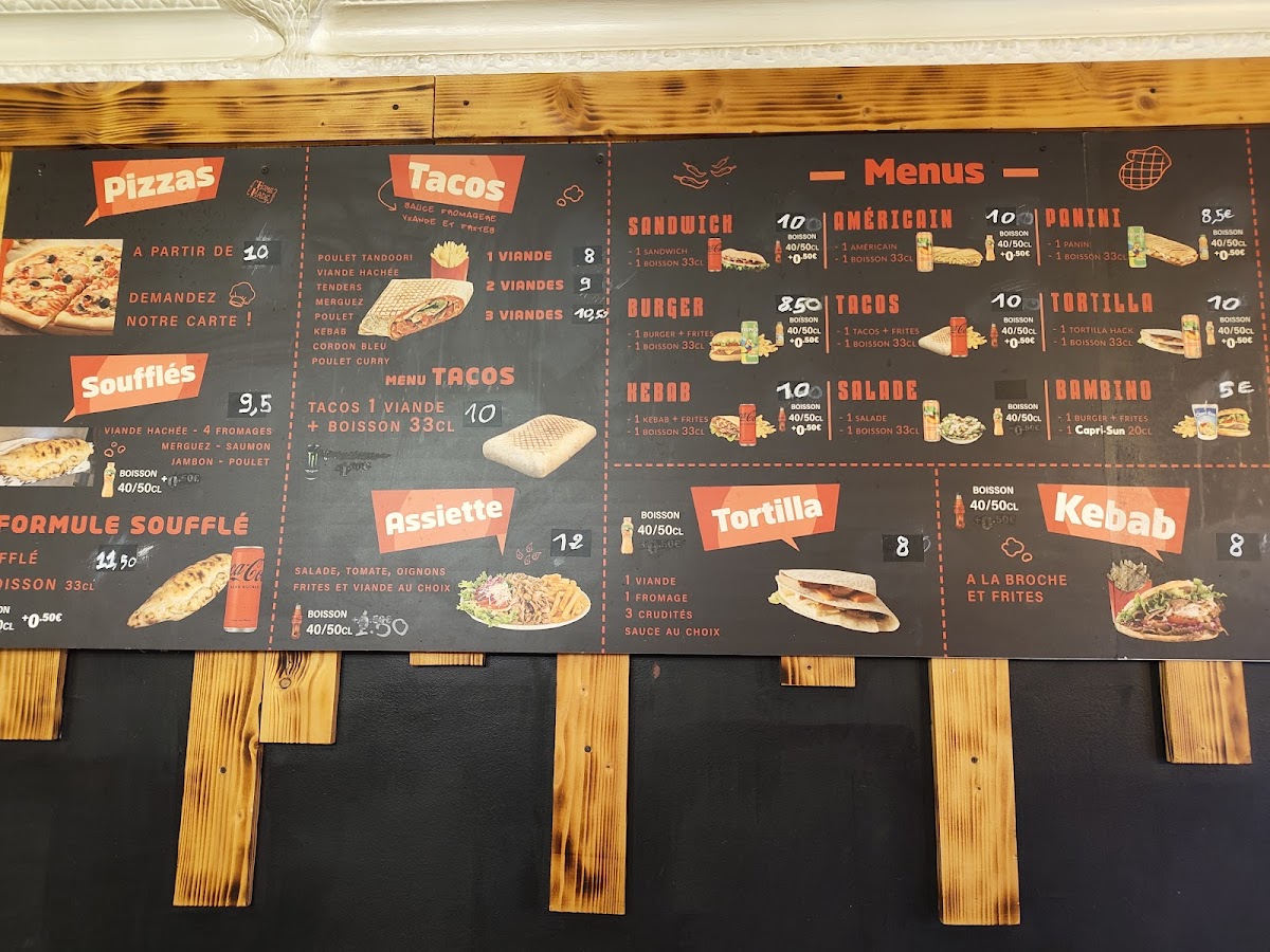 Menu O'seven 7-5