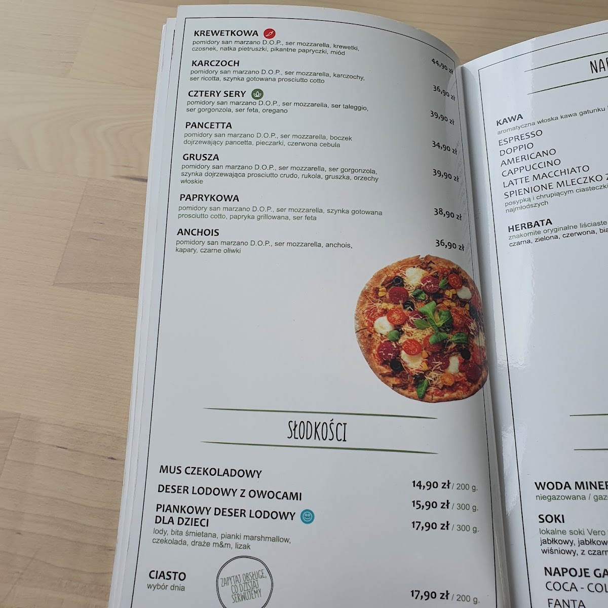 Menu Osiem Oliwek - Pizza-8