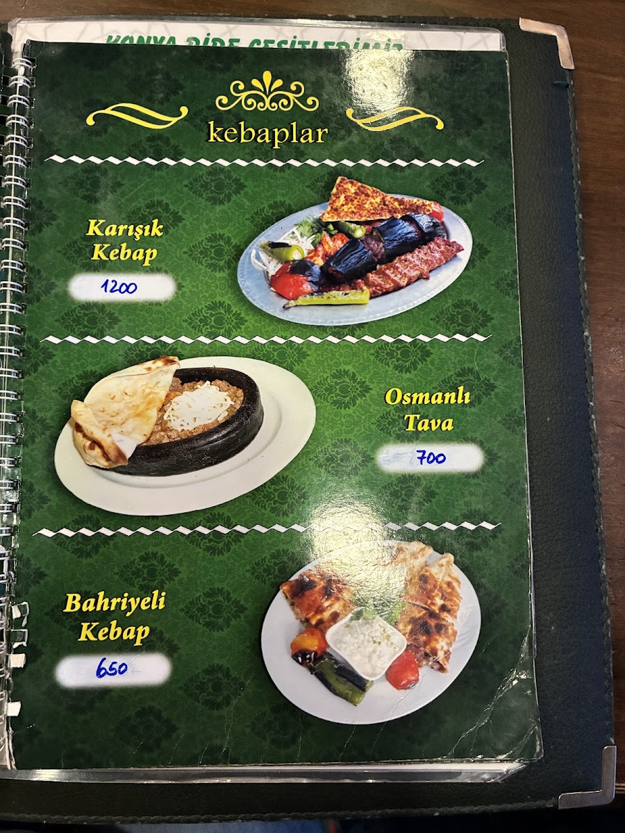 Menu Osmanlı Sofrası-3