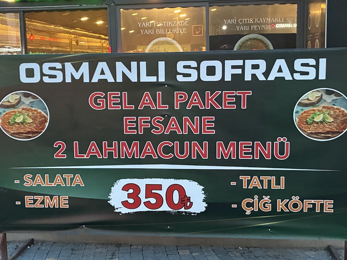 Menu Osmanlı Sofrası-9