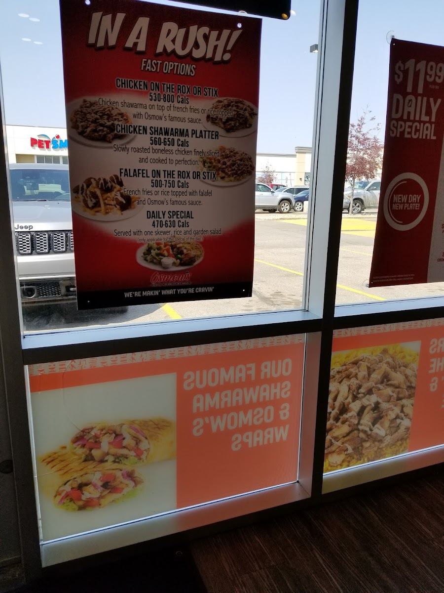 Menu Osmow's Shawarma-7